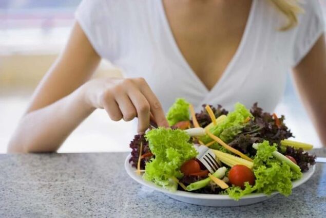 separate feeding of the favorite diet